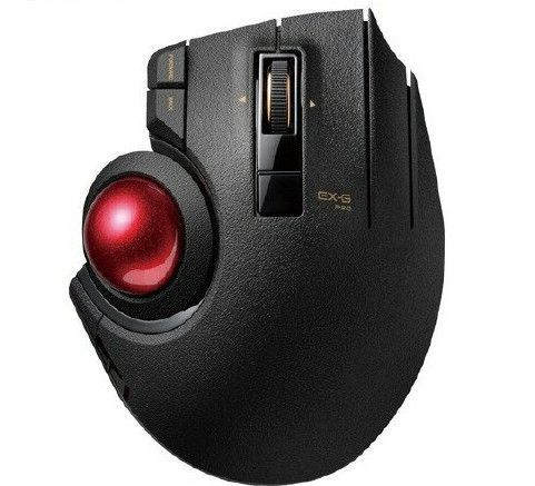 エレコム マウス トラックボール 親指操作 EX-G PRO ブラック M-XP