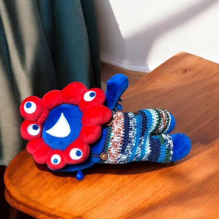 ミャクミャク詰め合わせ ミャクミャクくじ3等 おやすみぬいぐるみ　フロッキー ミャクミャク ぬいぐるみ くじ 3等 会場限定 ねそべり