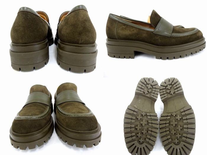 美品 Gianvito Rossi ジャンヴィットロッシ ◇ PAUL ローファー