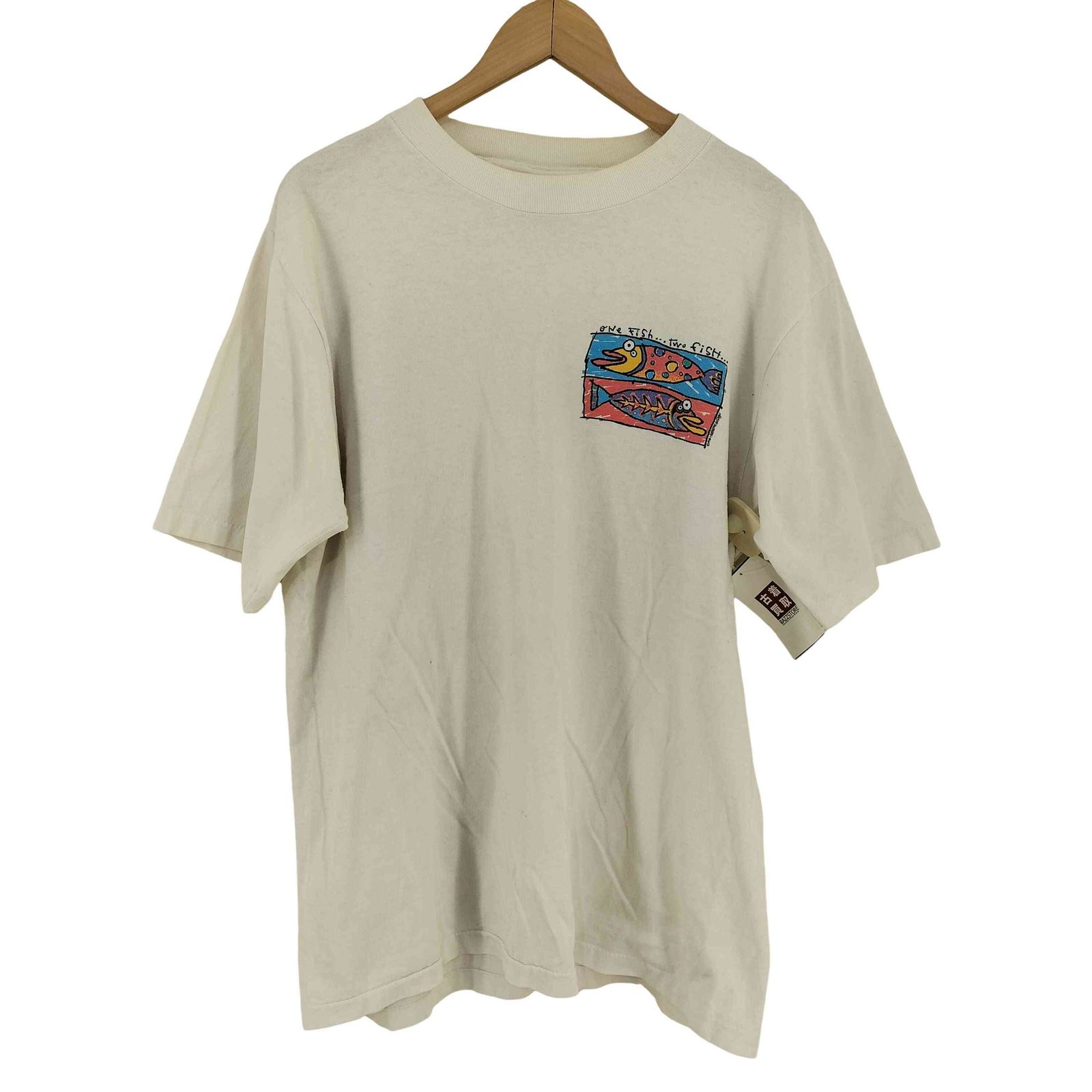 オールスポーツ ALL sport USA製 1997コピーライト aruba dutch west indies 両面プリント クルーネックTシャツ メンズ import：L 