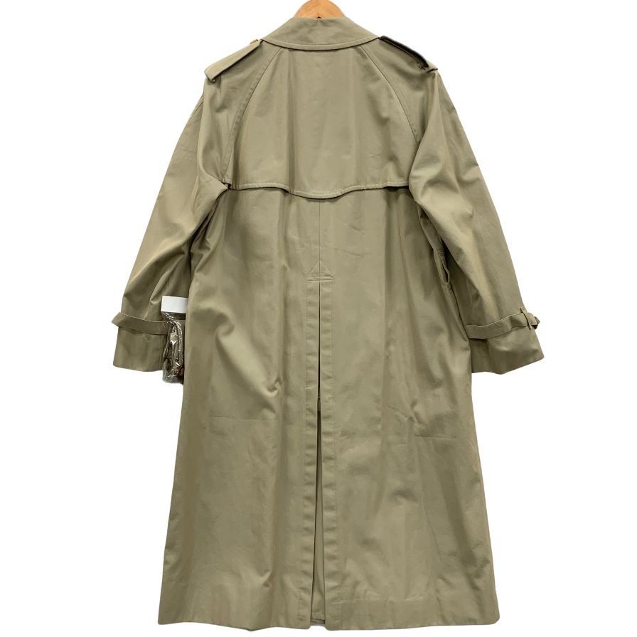ハルBURBERRYS 未使用に近いバーバリーコートサイズ バーバリー トレンチコート 90S 玉虫色調 カーキ メンズ サイズ表記