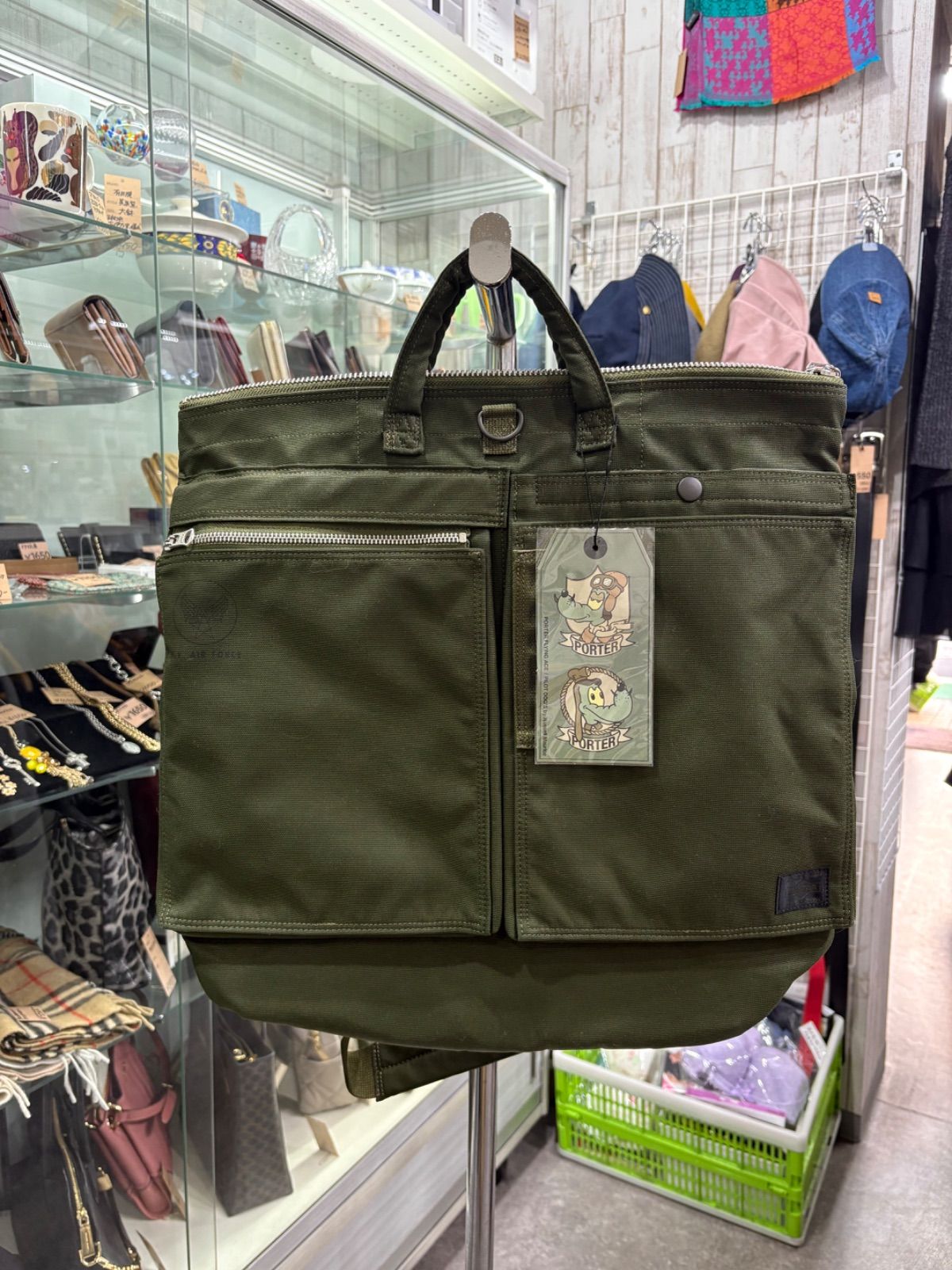 未使用品！PORTER【ポーター】フライングエース 2WAY ヘルメットバッグ