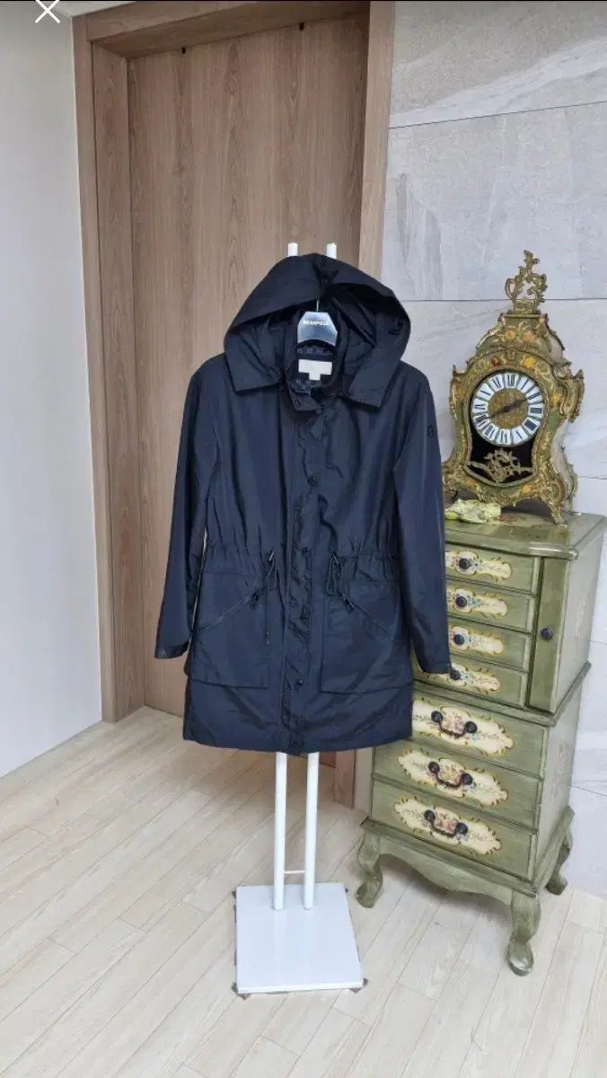 MICHAEL KORS マイケルコース トレンチ|レディース M 90 95 |ポリ素材ブラック