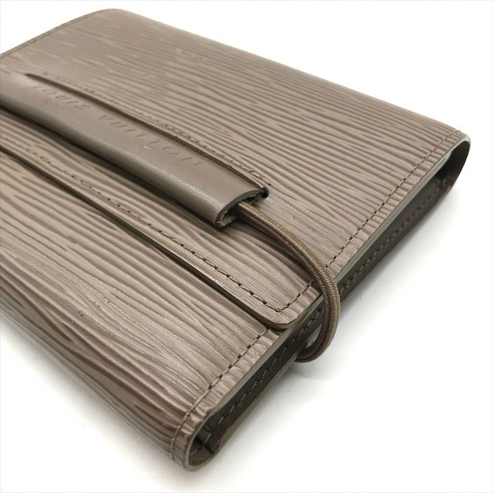 良品 LOUISVUITTON ルイヴィトン エピ ポルトフォイユ エラスティック 三つ折り 財布 ウォレット 茶系 k3210 良品 LOUISVUITTON ルイヴィトン エピ ポルトフォイユ エラスティック
