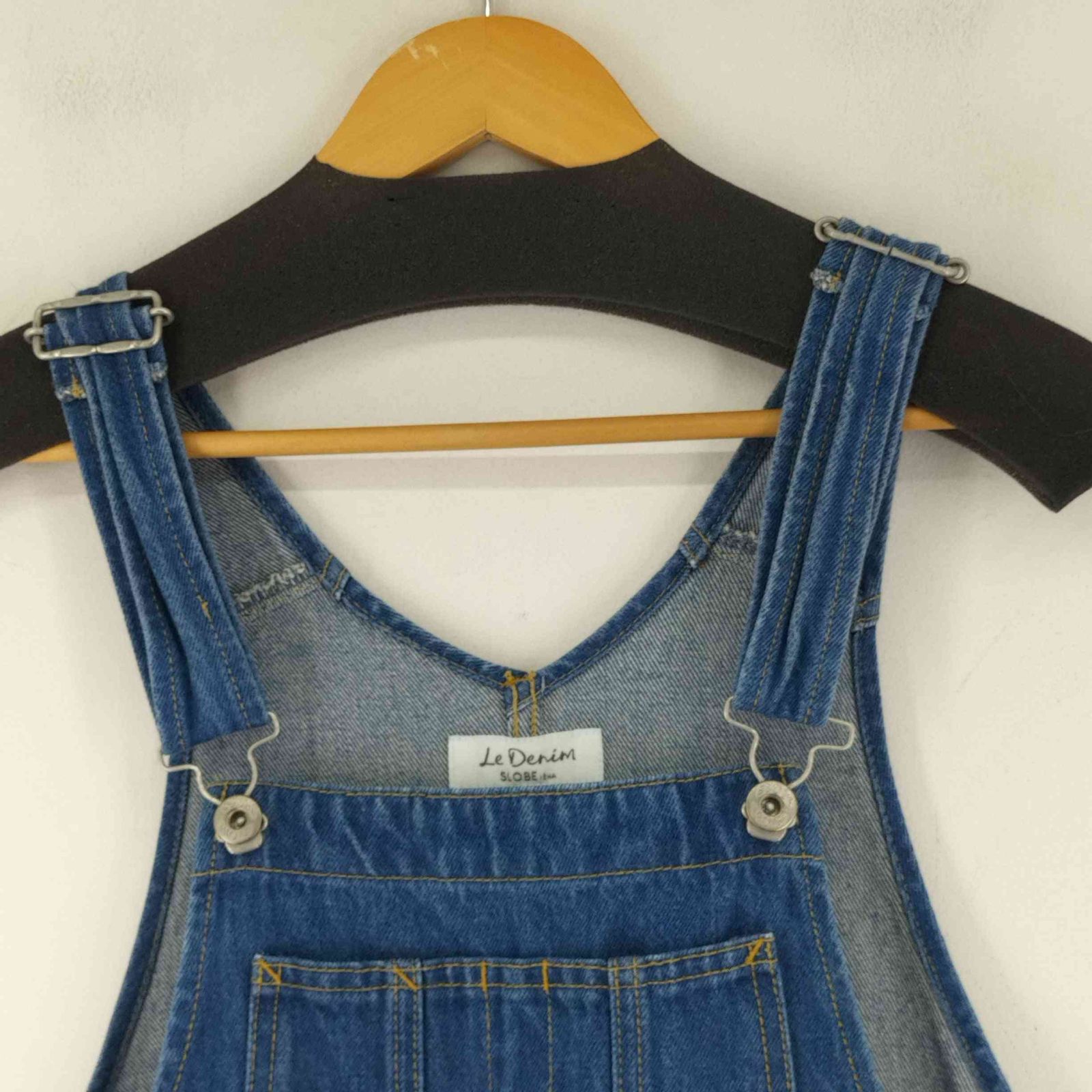 スローブイエナ SLOBE IENA LE DENIM ベイカーオーバーオール 