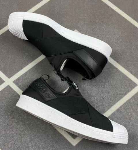 アディダス スニーカー Adidas SUPERSTAR SLIP ON W S 男女兼用 並行輸入品