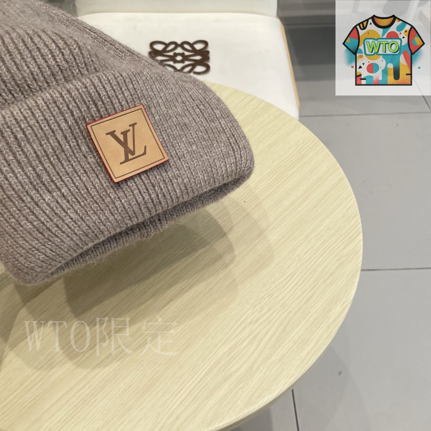 今日WTO】Louis Vuitton 2030 秋冬ココ風ウサギ毛ニット-GB99