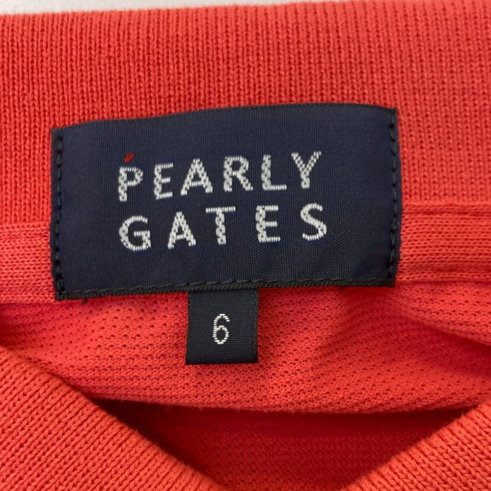 サイズ：6 PEARLY GATES パーリーゲイツ 2024年モデル 半袖ポロシャツ