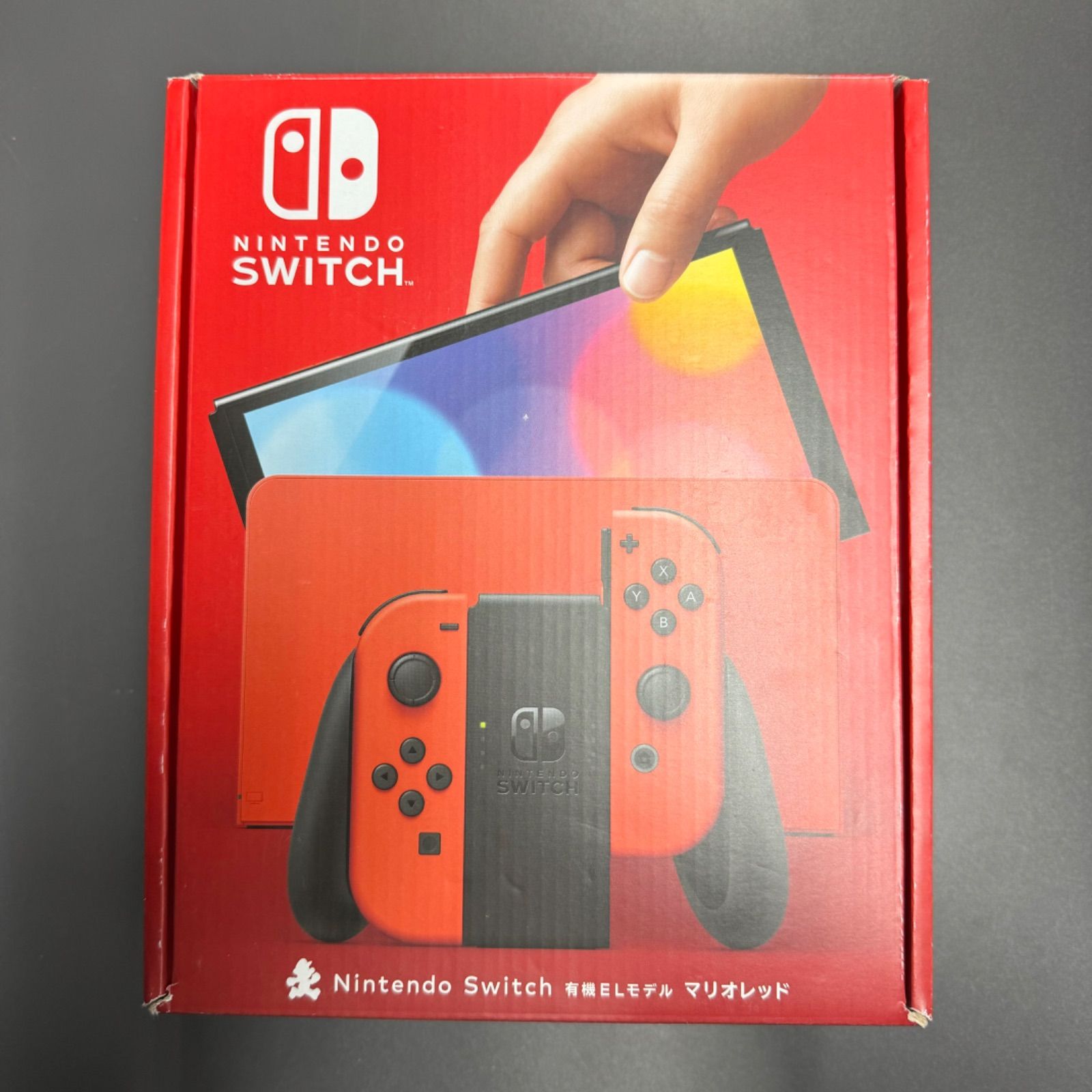 中古美品】Nintendo Switch ニンテンドースイッチ 有機ELモデル マリオ 
