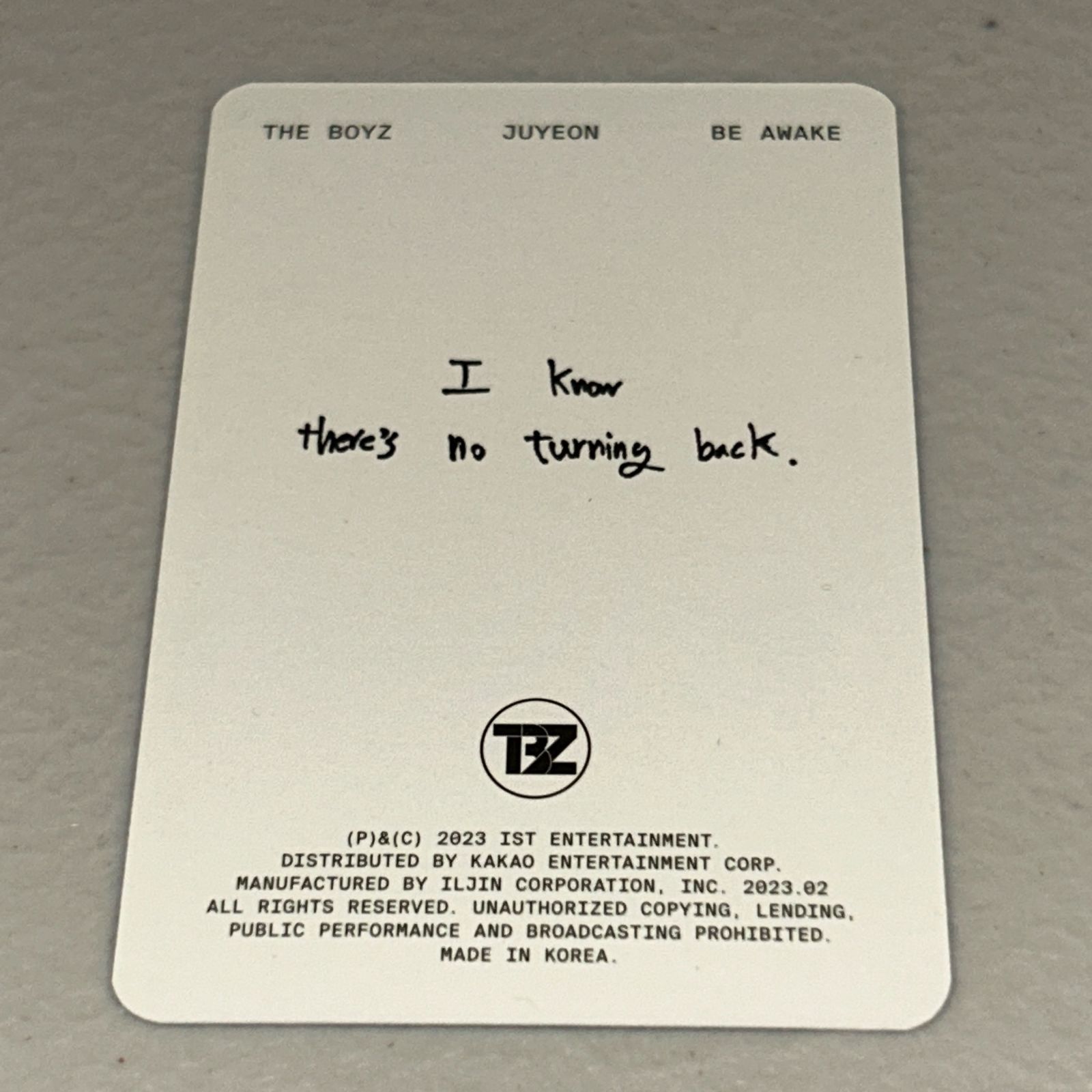 THE BOYZ BE AWAKE withmuu 直筆 サイン入り ニュー 【公式通販】