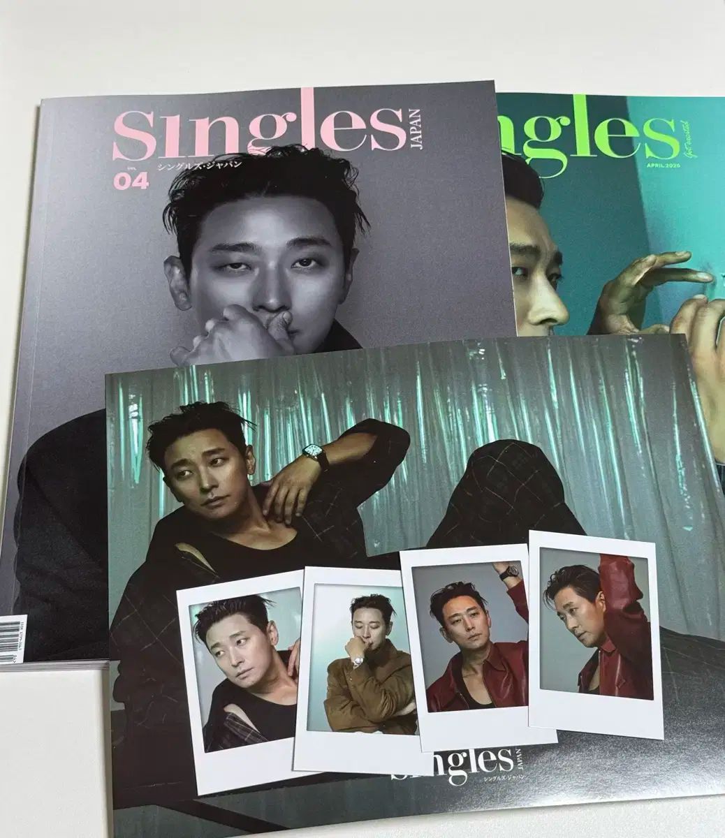 ジュ ジフン シングル 雑誌 特典 グッズ 雑誌 マガジン Magazine チェキ ポラロイド トレカ