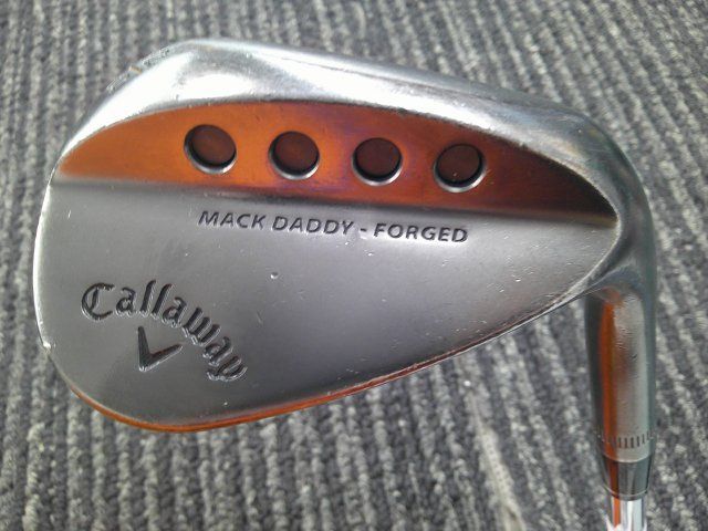 中古 ウェッジ キャロウェイ MACK DADDY FORGED 2018 ツアーグレー 52-10/DG/S200/52[8371]博多