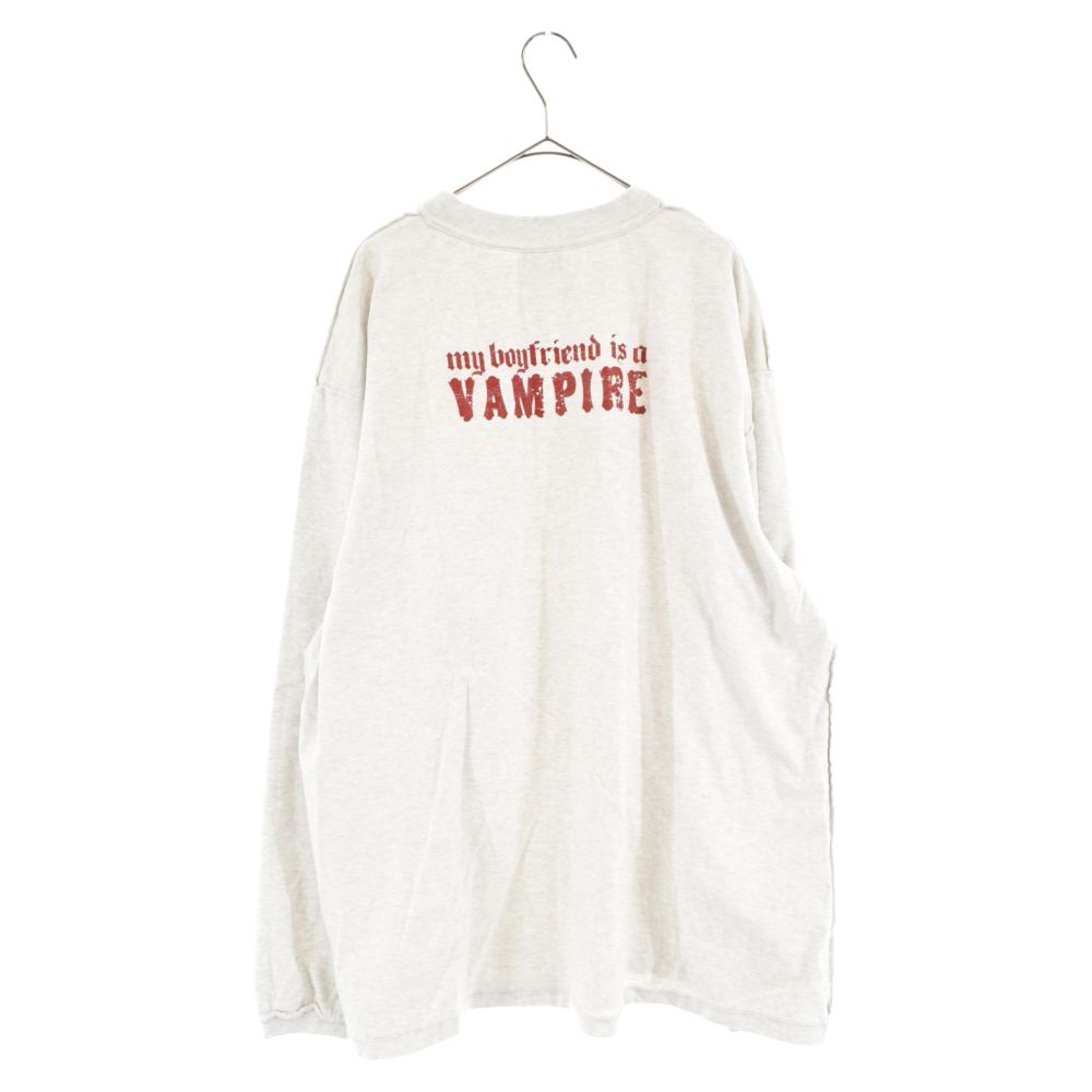 VETEMENTS (ヴェトモン) 18AW Insideout Longsleeve Graphic Tee