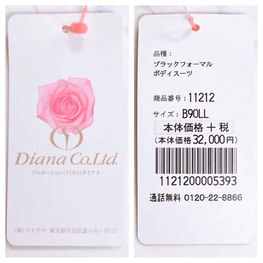 新品タグ付き】Diana DiaSienne ダイアナ ダイアジェンヌ ボディ