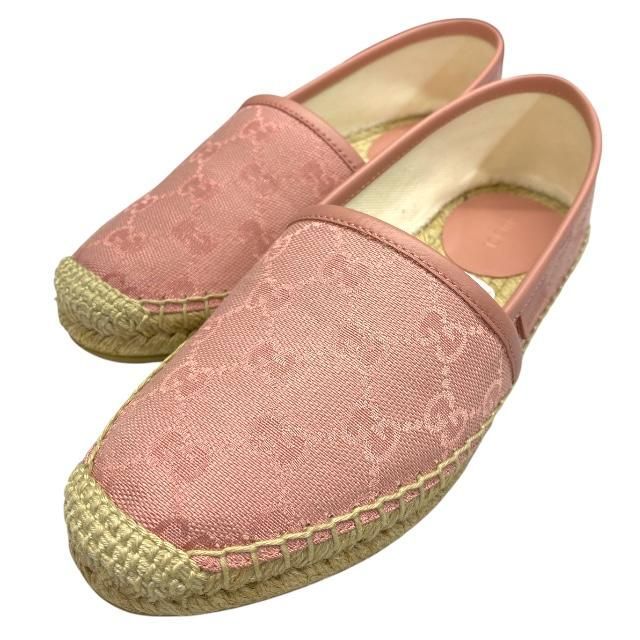 新品】GUCCI グッチ 466902 エスパドリーユ フラットシューズ