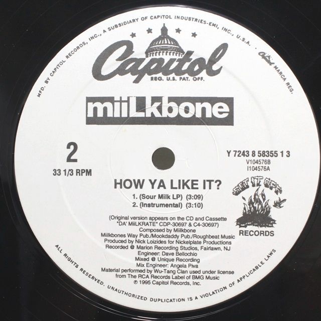 Miilkbone / Keep It Real / How Ya Like I - MOKUME RECORDS - メルカリ