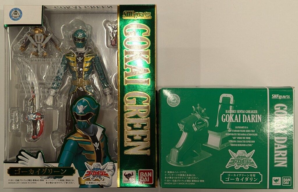 バンダイ S.H.Figuarts 海賊戦隊ゴーカイジャー ゴーカイグリーン