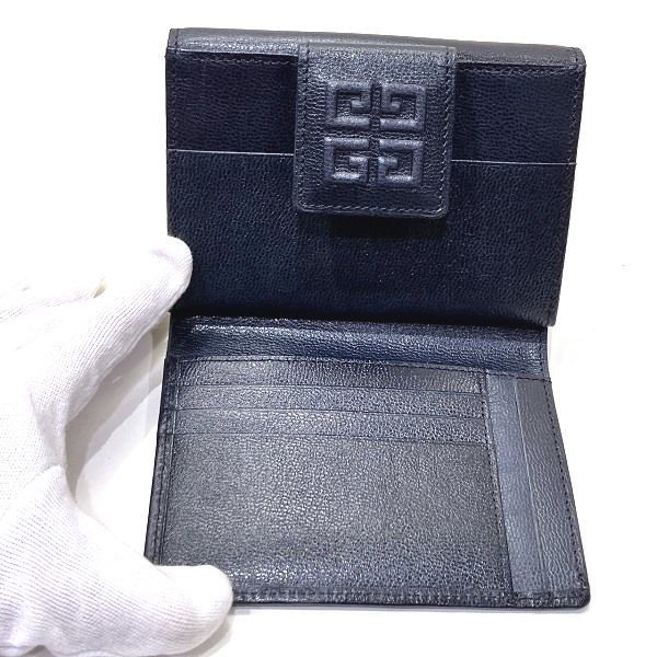 4G Wホック二つ折り財布