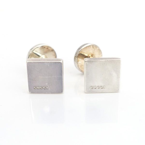 GUCCI / グッチ カフス カフリンクス シルバー SV 925 ブランドA 