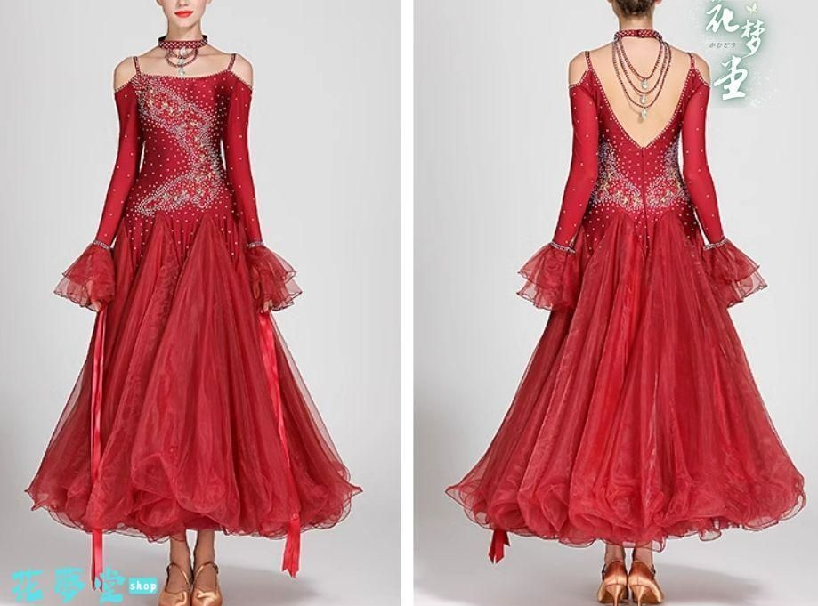 25年 社交ダンスドレス ドレス モダンダンス 刺繍 オーダーメイド 撮影会 舞台 イベント 原野空間-104 LLC-HASEGAWATOSO_COM