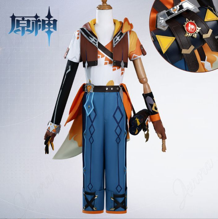 原神 Bennett 班尼特コスプレ衣装 コスプレ げんしん靴追加 仮装 変装 コスプレ用小道具 文化祭 学園祭 撮影用 ハロウィン イベント クリスマス プレゼント