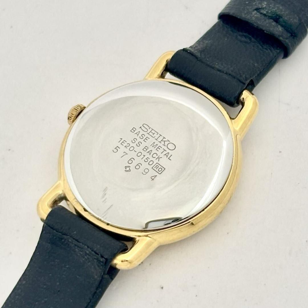 稼動 腕時計 SEIKO セイコー スクエア レディース 新品ベルト J19