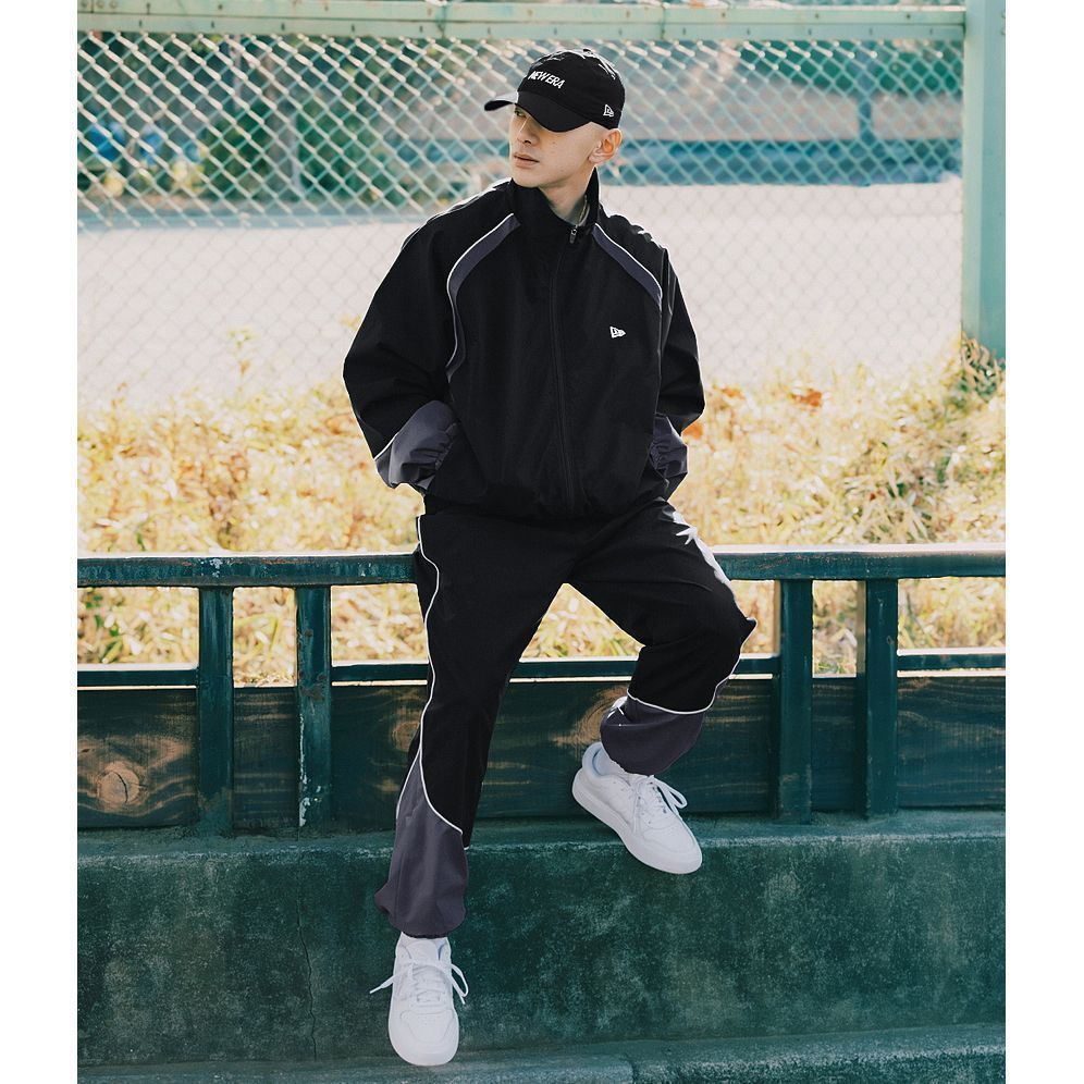 NEW ERA ニューエラ OVERSIZED PIPING TRACK JACKET 14674818 公式