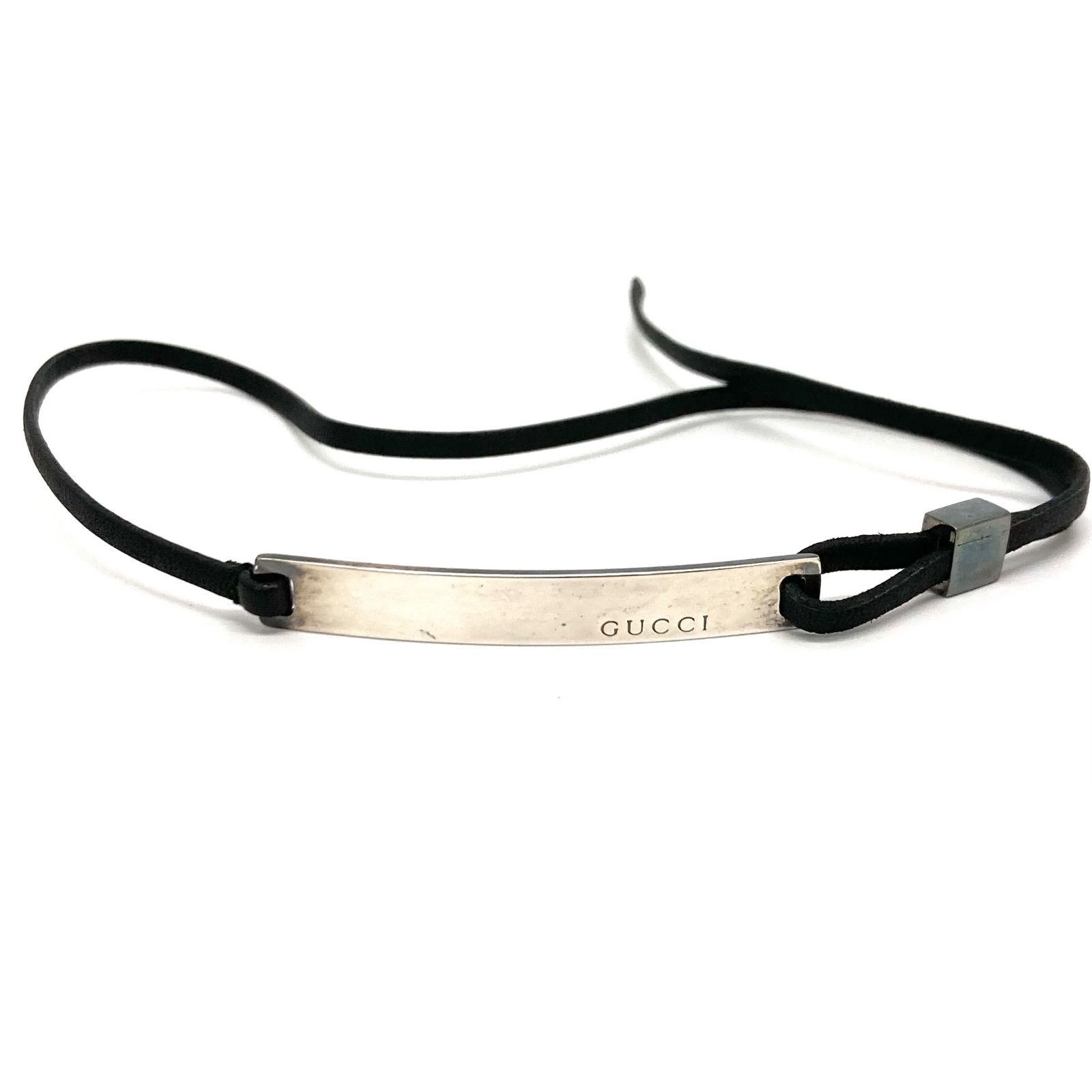 ◇GUCCI◇グッチ チョーカー シルバー 925 アクセサリー プレート 