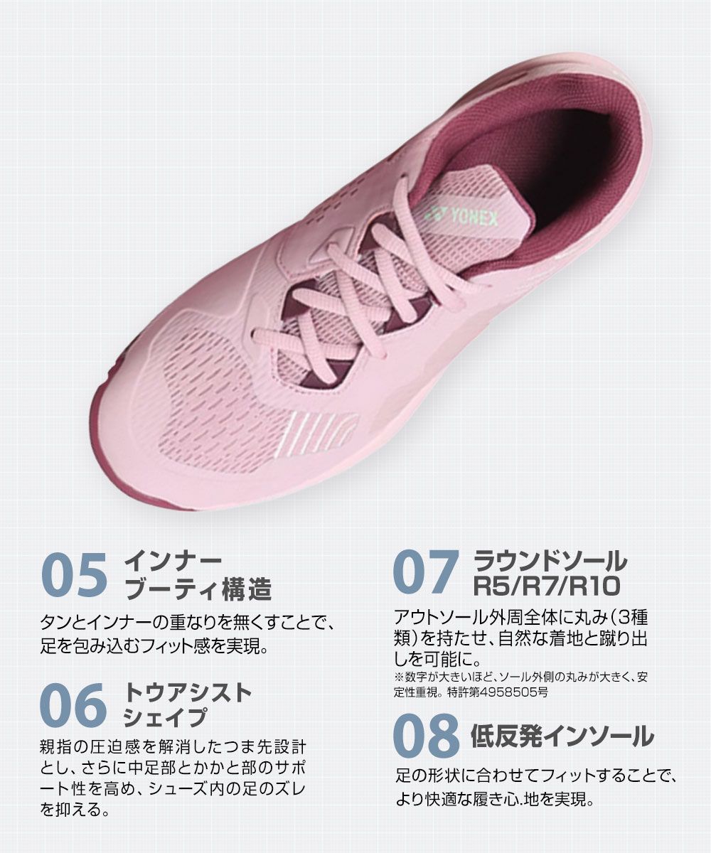 フィット性 クッション