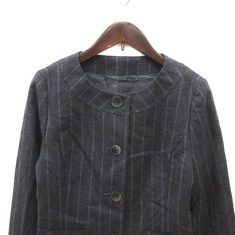 ロイスクレヨン LoisCRAYON モールグレンチェックジャケット 美品