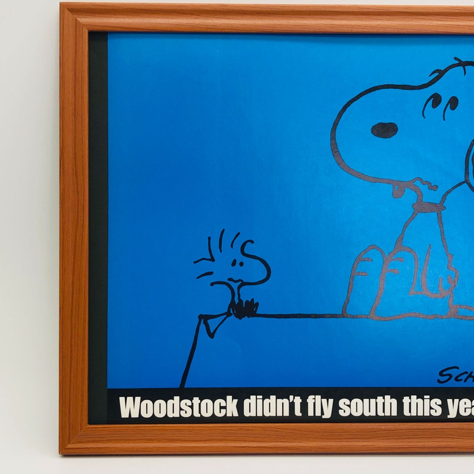 ビンテージ カレンダー BOOK ポスター ピーナッツ『 スヌーピーと