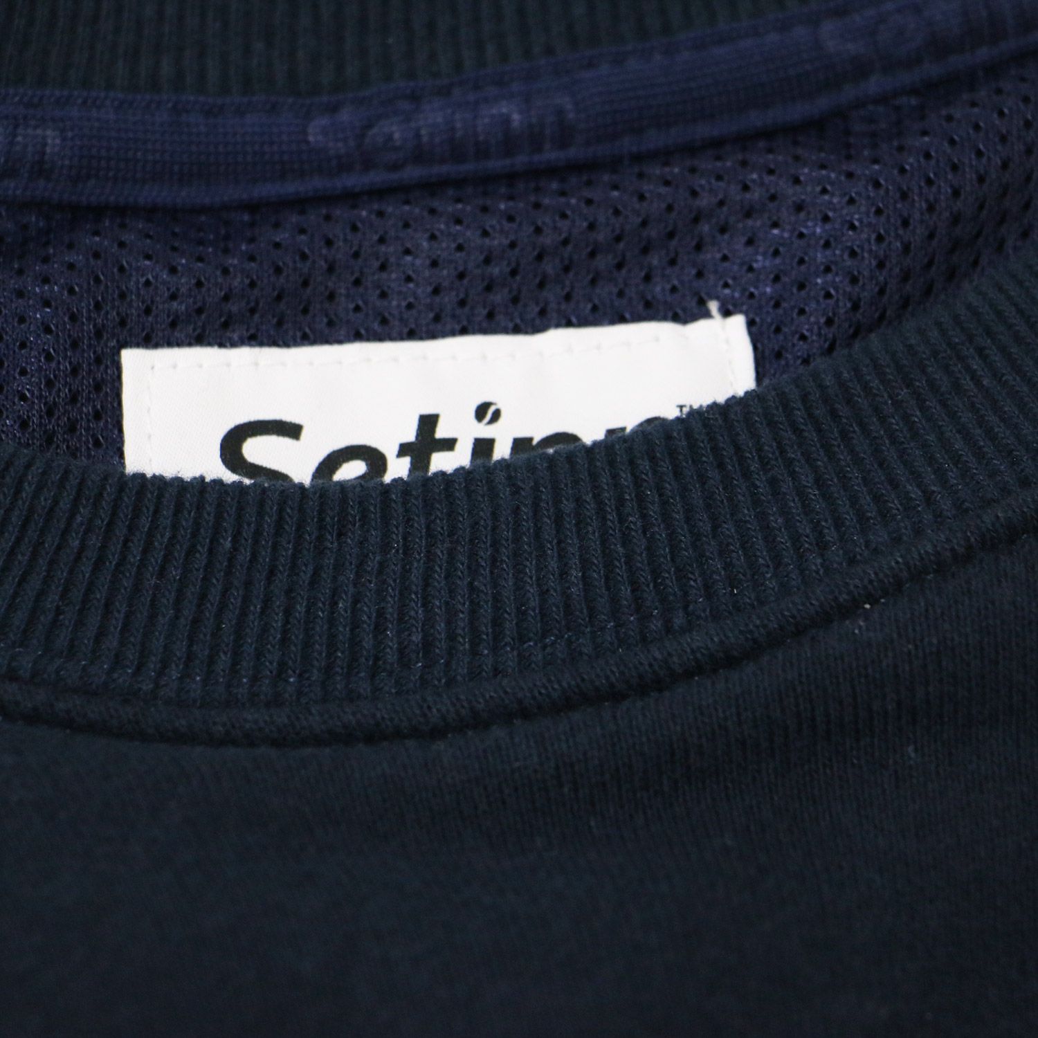 Setinn セットイン スウェット ネイビー 紺 サイズ:M / ロゴ プリント