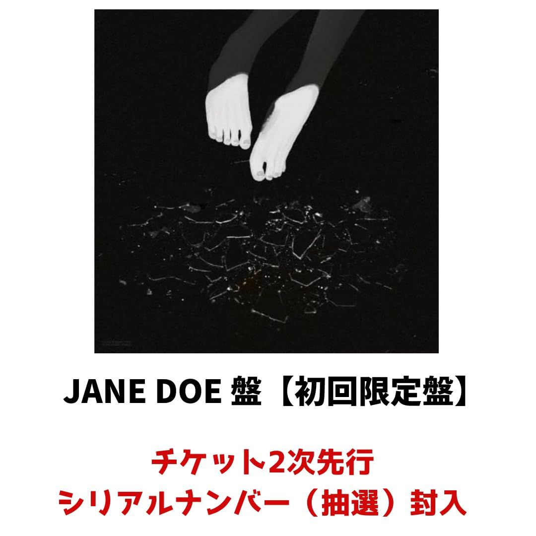 JANE DOE盤 米津玄師 IRIS OUT JANE DOE DVD 破片ケース 先着特典 ホログラムステッカー 2枚セット 付き チケット2次先行シリアルナンバー 抽選 封入 JANE DOE盤
