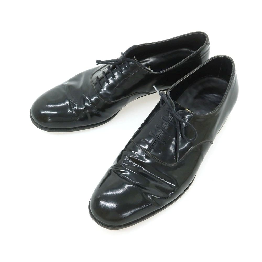 ジョンロブ John Lobb ヴィンテージ スリーワラント パテント ドレスシューズ ブラック サイズ表記なし 11位 メンズ