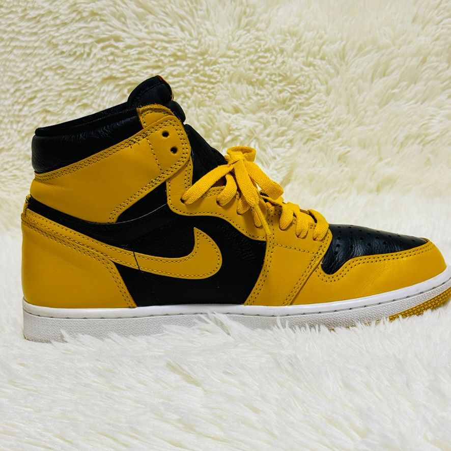 美品 Nike Air Jordan 1 High OG Pollen 555088-701 エアジョーダン1