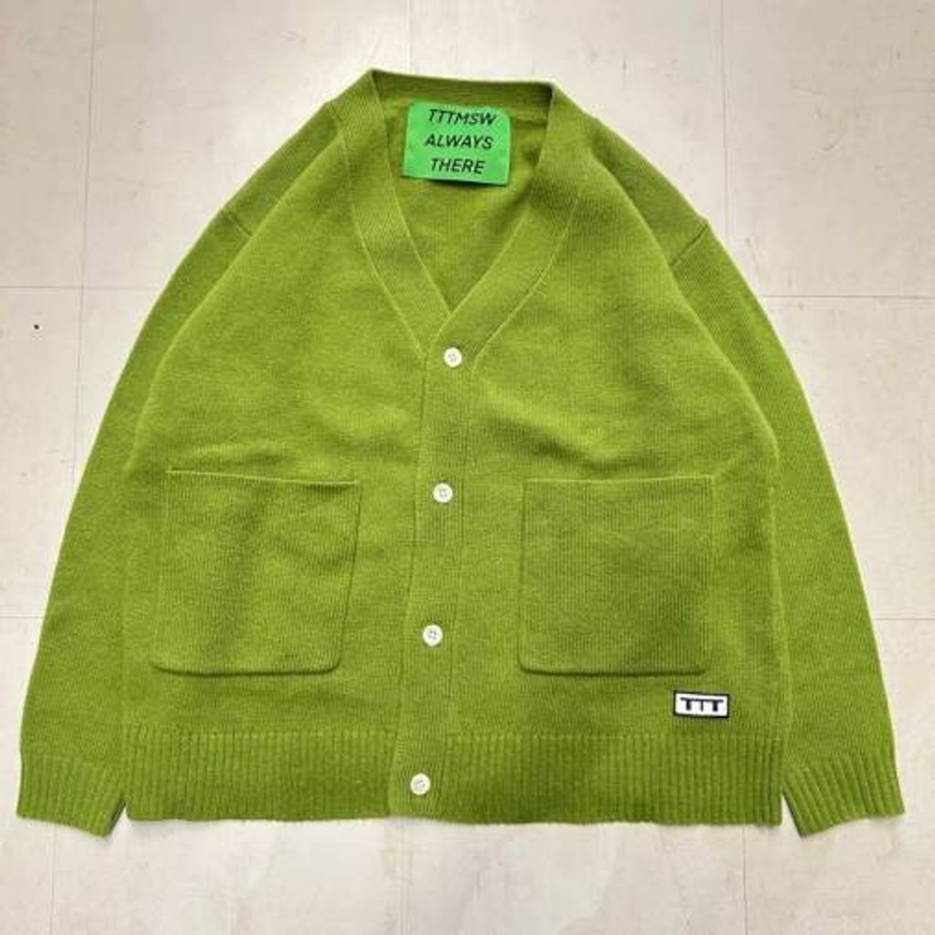 ttt msw 22aw カーディガン TTT MSW 22AW Border Knit Cardigan