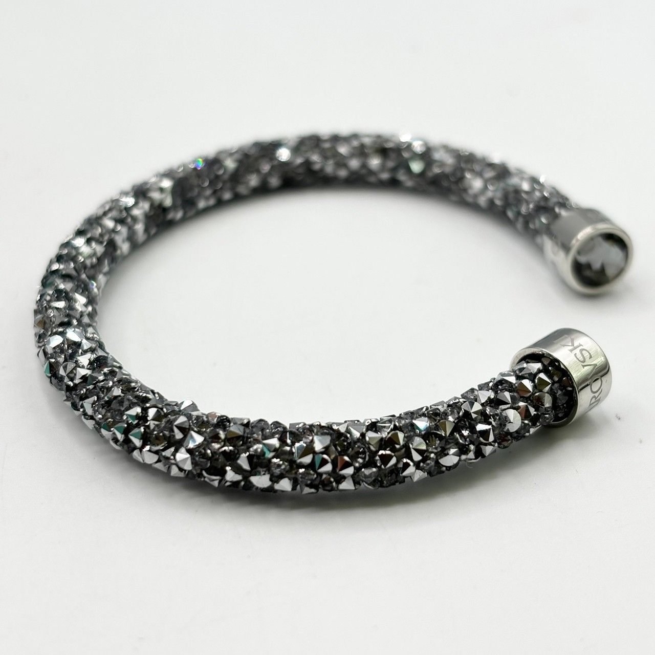 【セール】スワロフスキー　クリスタルダスト　二連バングル 楽天市場】【未使用品】【ジュエリー】SWAROVSKI スワロフスキー