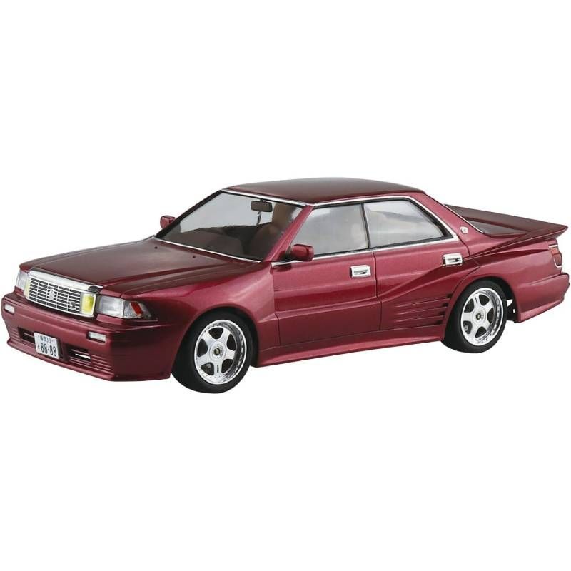 アオシマ プラモデル 1/24 ザ・チューンドカー No.81 UZS131 クラウン '89 ブリスタースタイル トヨタ メルカリ