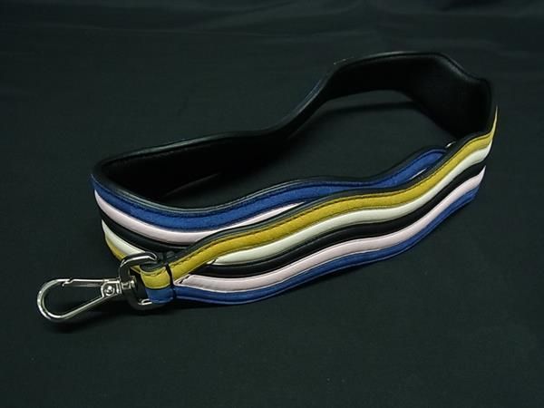 FENDI フェンディ ストラップユー レザー バッグ用 ショルダーストラップ クロスボディ 斜め掛け マルチカラー BM8962