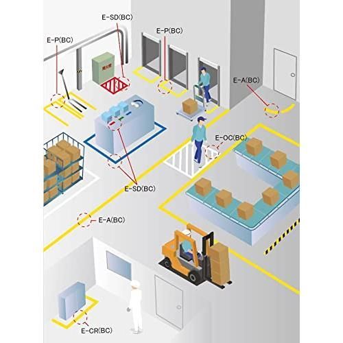  日東エルマテリアル ラインテープ E SD BC 100 X 50 白 0 16 mm m その他 テープ マスキングテープ