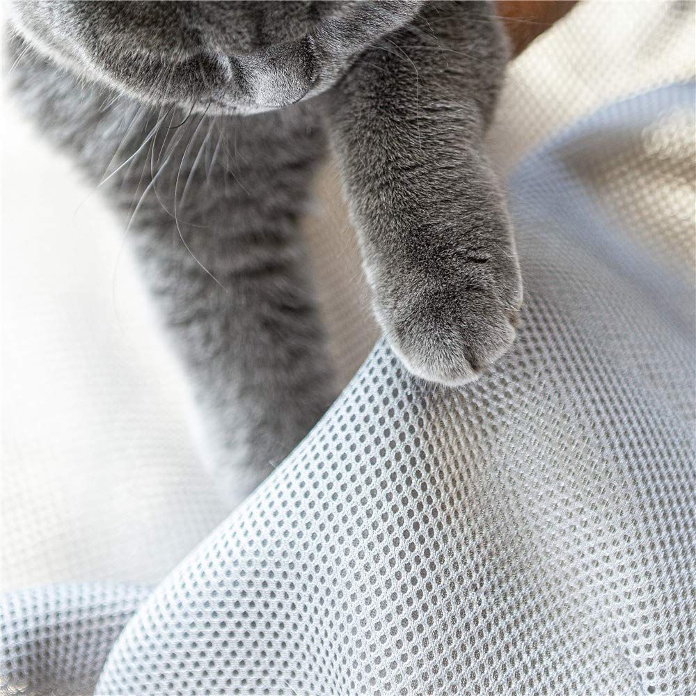 JUNSPOW 猫ベッド ペットハンモック 犬猫用ベッド 自立式 猫寝床 ...