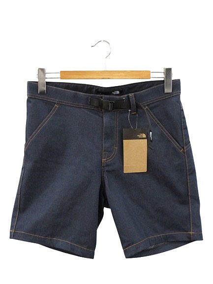 ザノースフェイス THE NORTH FACE Denim Climbing Short NB42305 デニムクライミングショーツ S インディゴブルー ショートパンツ ハーフパンツ ボトムス