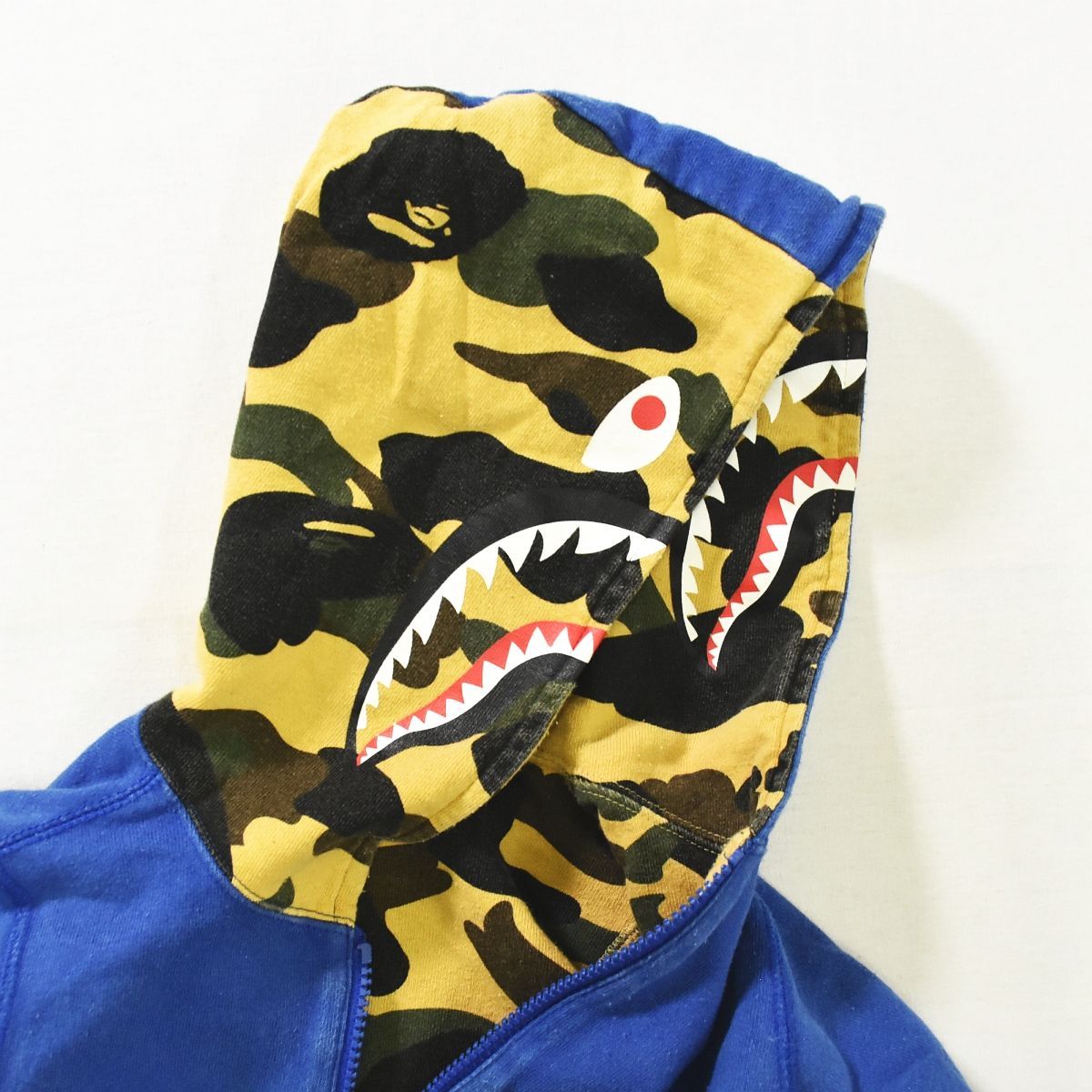 ア ベイシング エイプ A BATHING APE BAPE KIDS シャーク リバーシブル 