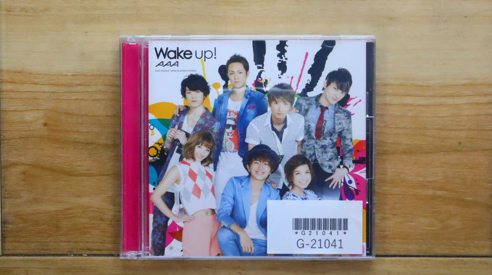 国内盤CD☆トリプルエー/AAA□ Wake up! (CD+DVD) (Type-B
