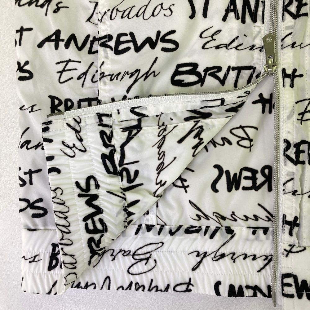 ジップジャケット 総柄