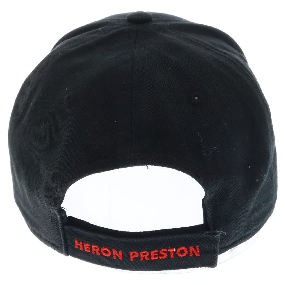 HERON PRESTON (ヘロンプレストン) Logo Baseball Cap ロゴベースボールキャップ ブラック  HMLB001S19766064 - メルカリ