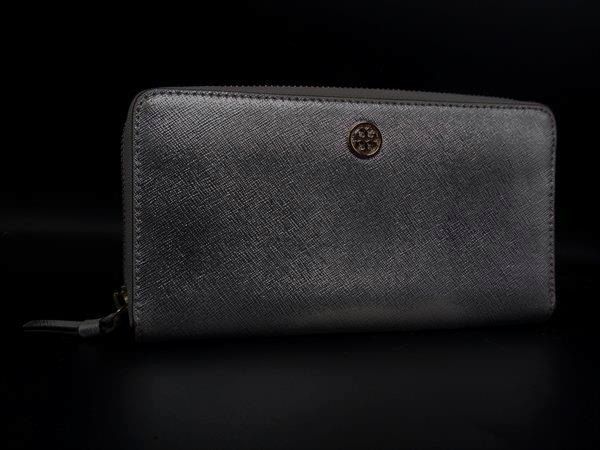 ・未使用トリーバーチ　TORY BURCH レザーフラップ長財布　Bark 未使用トリーバーチ TORY BURCH レザーフラップ長財布 Bark