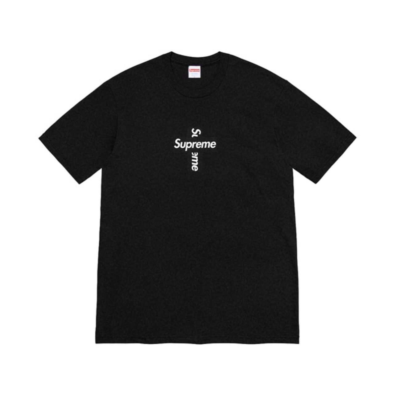 supreme ボックスロゴ 20aw クロス 十字架 Tシャツ ホワイト - メルカリ