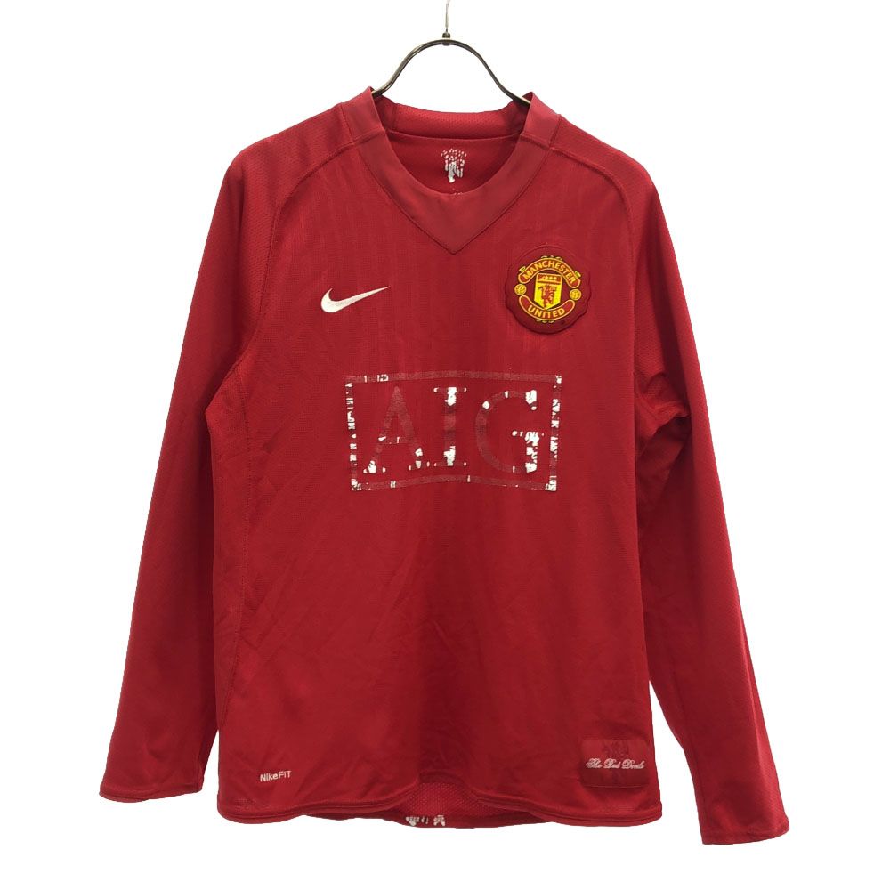 ナイキ MANCHESTER UNITED #7 RONALDO サッカー 長袖 Vネック