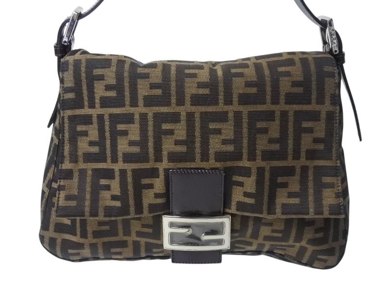 極美品 FENDI フェンディ マンマバケット ショルダーバッグ